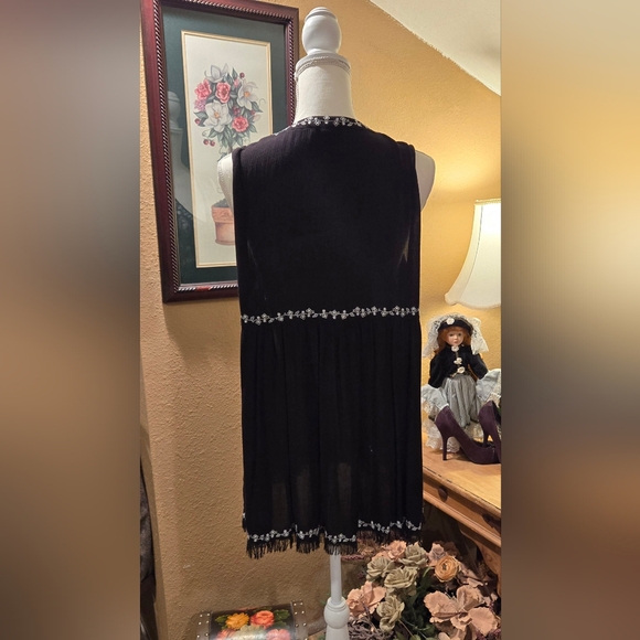 BeachLunchLounge Womens sleeveless blouse, Size Large - Picture 3 of 7